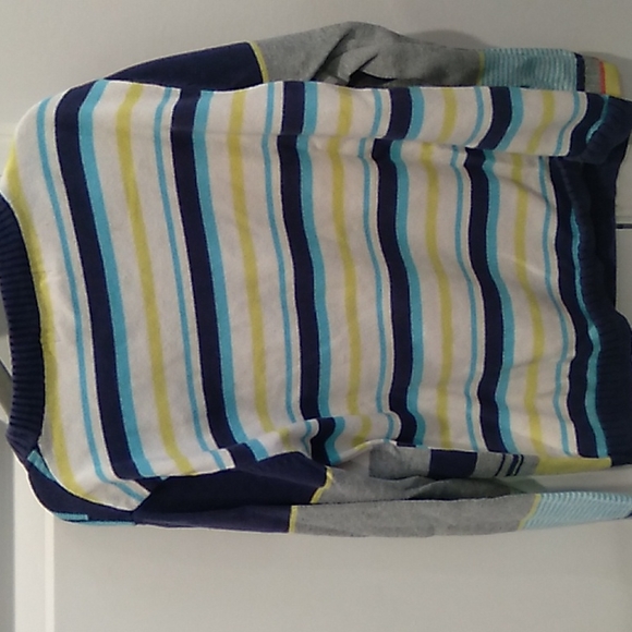 Catamini boys size 8 colorful striped sweater - Picture 2 of 7